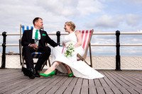Martin & Abby Wedding, Worthing Pier, Sussex