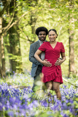 0011_Stephanie_&_Christopher_Bluebell_Woodland_Engagement_Photo_Shoot_Worthing_West_Sussex