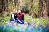 Emma & Michael, Crawley Forest Engagement Shoot, West Sussex