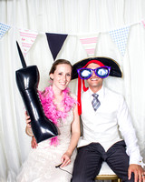 Chris & Alice Wedding Photo Booth, Slaugham Place, West Sussex