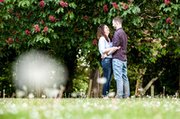 Alex & Jack, Crystal Palace Park Engagement Shoot, London