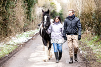 0006_Ben_&_Jasmine_Engagement_Photo_Shoot_With_Horses_Hurstpierpoint_West_Sussex