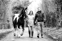 0009_Ben_&_Jasmine_Engagement_Photo_Shoot_With_Horses_Hurstpierpoint_West_Sussex
