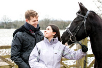 0014_Ben_&_Jasmine_Engagement_Photo_Shoot_With_Horses_Hurstpierpoint_West_Sussex