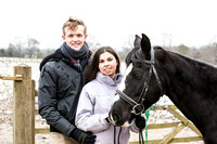 0015_Ben_&_Jasmine_Engagement_Photo_Shoot_With_Horses_Hurstpierpoint_West_Sussex