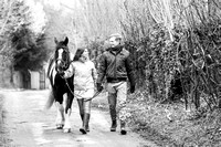 0004_Ben_&_Jasmine_Engagement_Photo_Shoot_With_Horses_Hurstpierpoint_West_Sussex