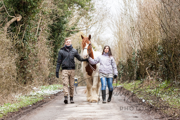 0033_Ben_&_Jasmine_Engagement_Photo_Shoot_With_Horses_Hurstpierpoint_West_Sussex