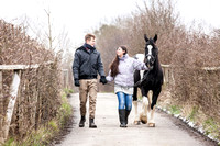 0020_Ben_&_Jasmine_Engagement_Photo_Shoot_With_Horses_Hurstpierpoint_West_Sussex