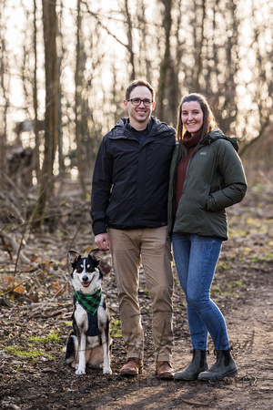 0012_Helena_&_Cliff_Reigate_Hill_Engagement_Shoot_Surrey