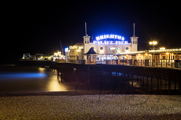 Brighton Pier at Night I