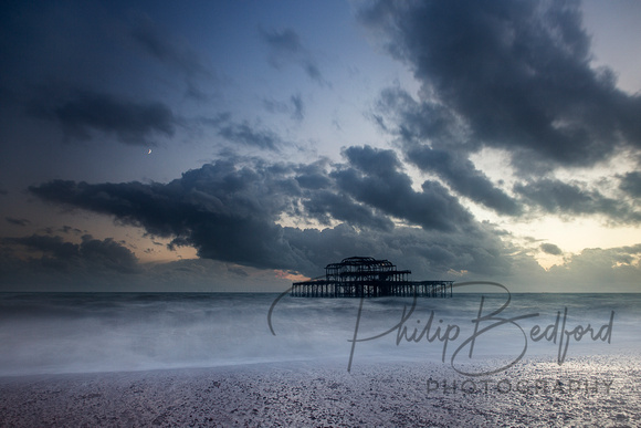 Twilight - West Pier Brighton