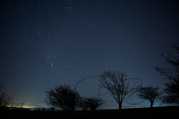 Stars over the South Downs - Lewes