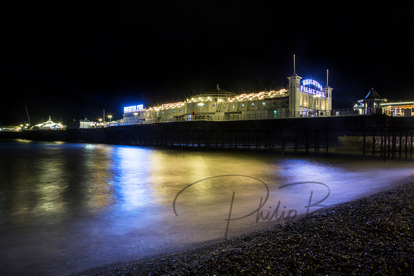 Brighton Pier at Night II