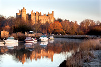 Arundel Castle on a winter morning - Sussex