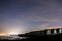 Seven Sisters from Birling Gap at Night