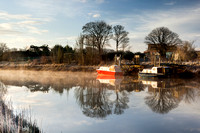 Morning mist on the River Arun - Arundel - Sussex
